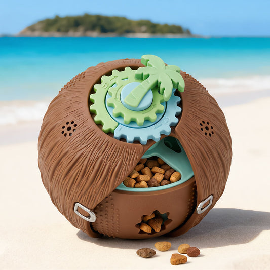 Coconut Puzzle Feeder