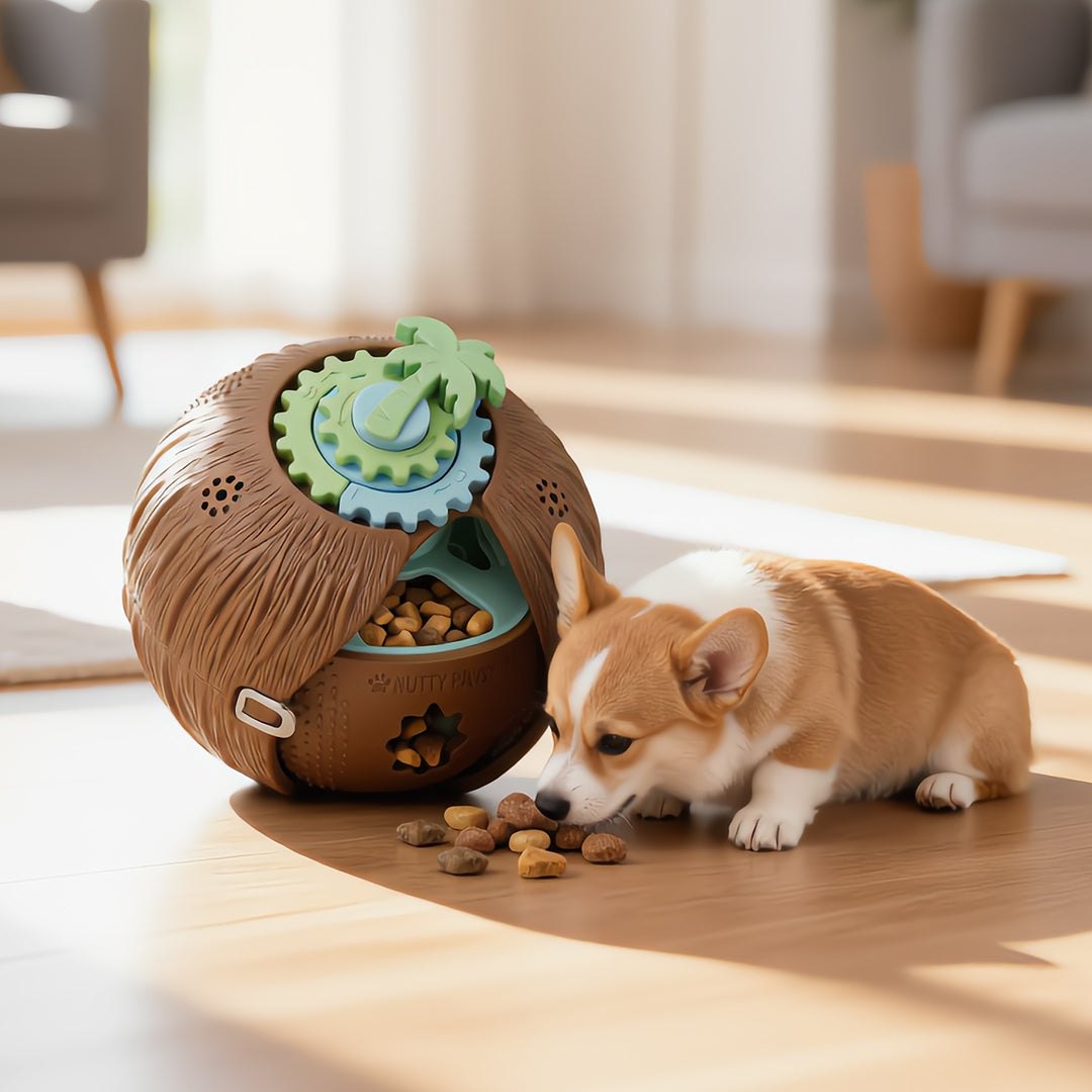 Coconut Puzzle Feeder