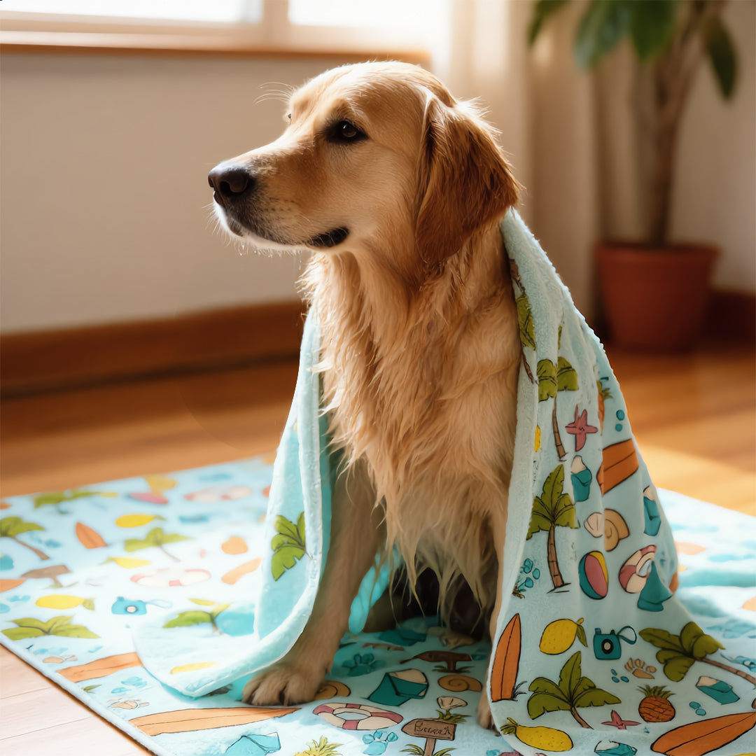 Sea Breeze Microfiber Towel