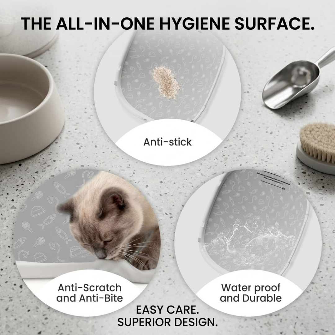 Premium Anti-Stick Silicone Liner for PETKIT PURAMAX | Scratch-Proof & Leak-Free Cat Litter Mat