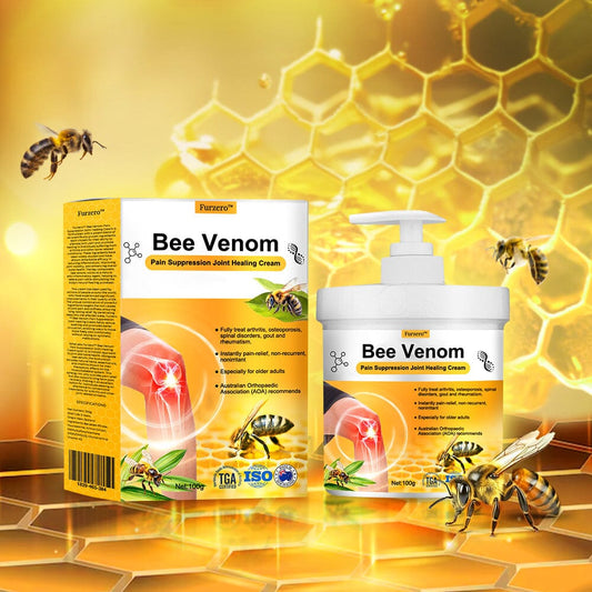Furzero™ Bee Venom Pain Suppression Joint Healing Cream (👩🏼‍⚕️AAOS Recommended)