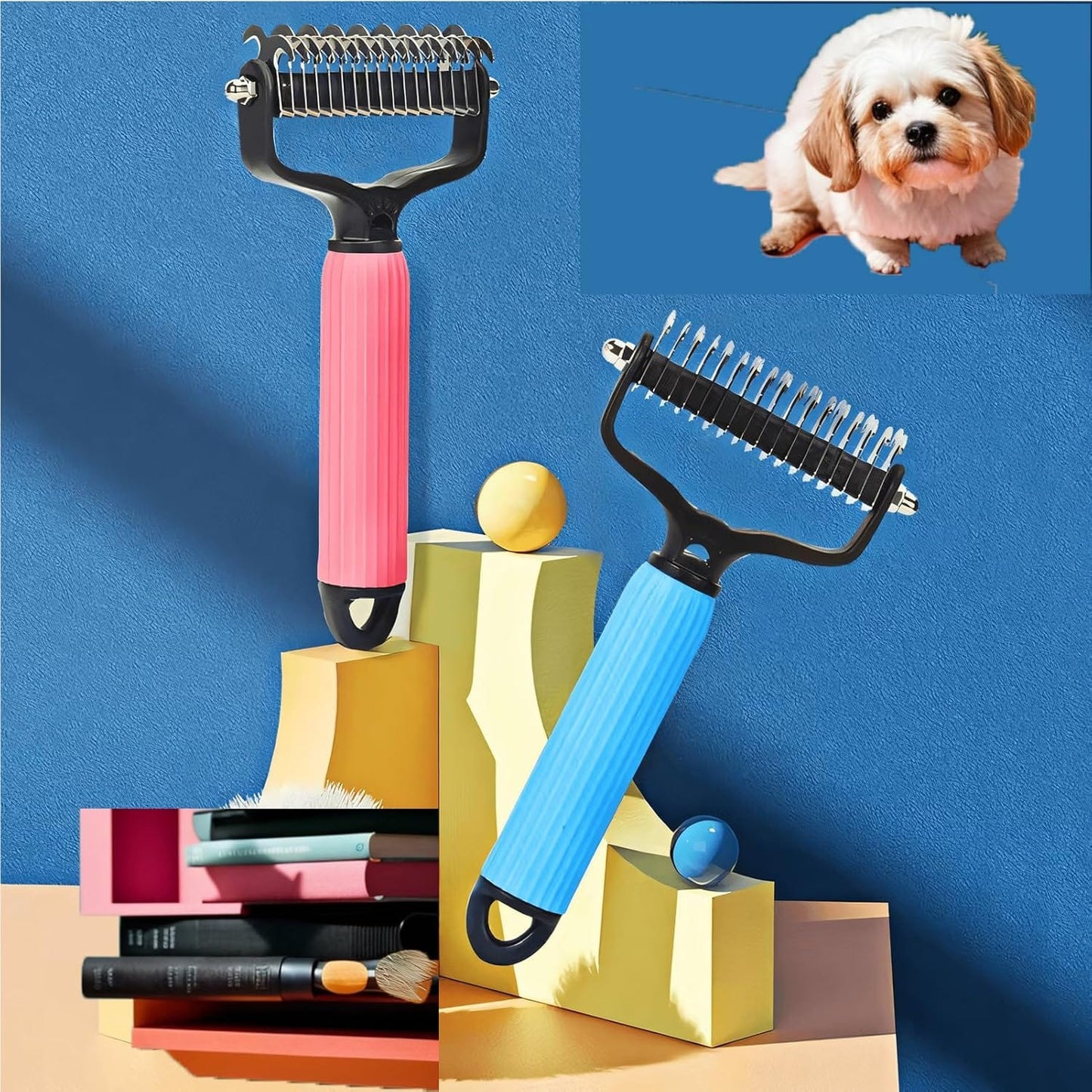 🐾Universal Pet Detangling Comb  Professional Grooming Tool for Dogs & Cats